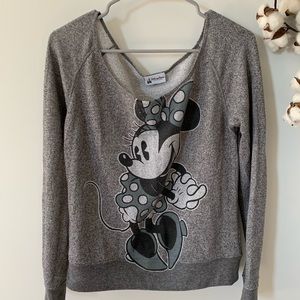 Off the shoulder sweatshirt